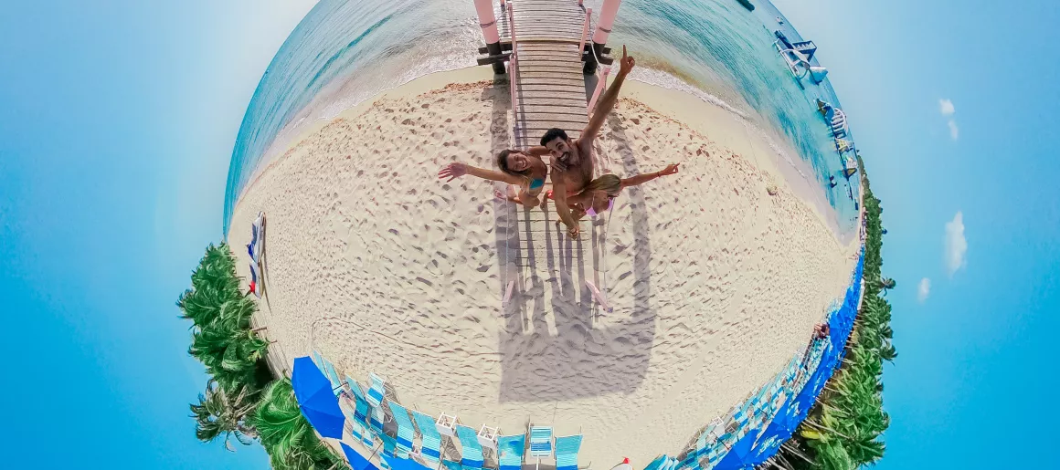 Paradise Beach Cozumel 360 view