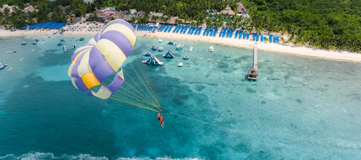 Paradise Beach in Cozumel