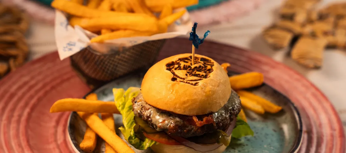 Blue Cheese - Bacon Blue Cheese Burger