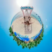Paradise Beach Cozumel vista 360