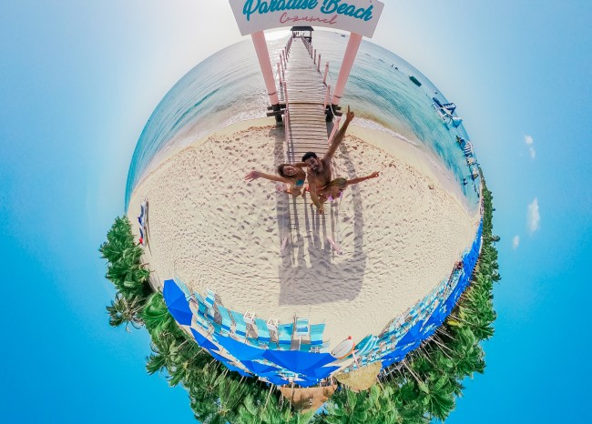 Paradise Beach Cozumel vista 360