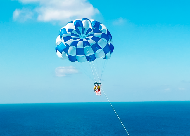 Cozumel parasailing